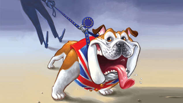 British Bulldog illustration