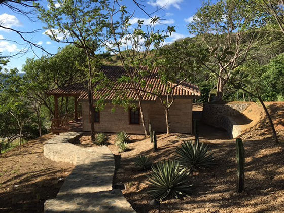 Bill’s guest cottage on the Nicaraguan coast